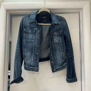 Vintage Guess Cropped Jean Jacket